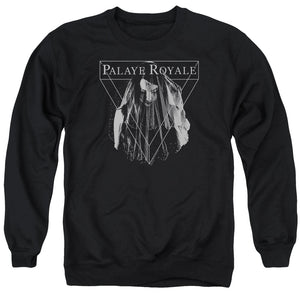 Palaye Royale Veil Mens Crewneck Sweatshirt Black