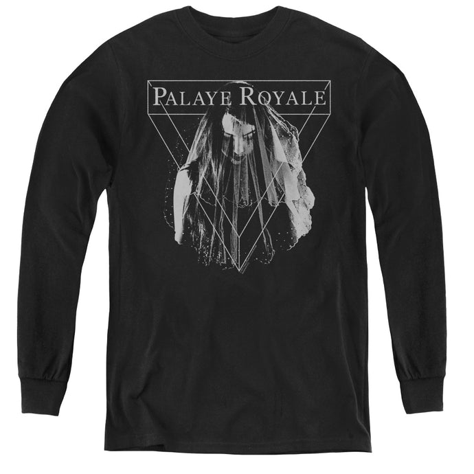 Palaye Royale Veil Long Sleeve Kids Youth T Shirt Black