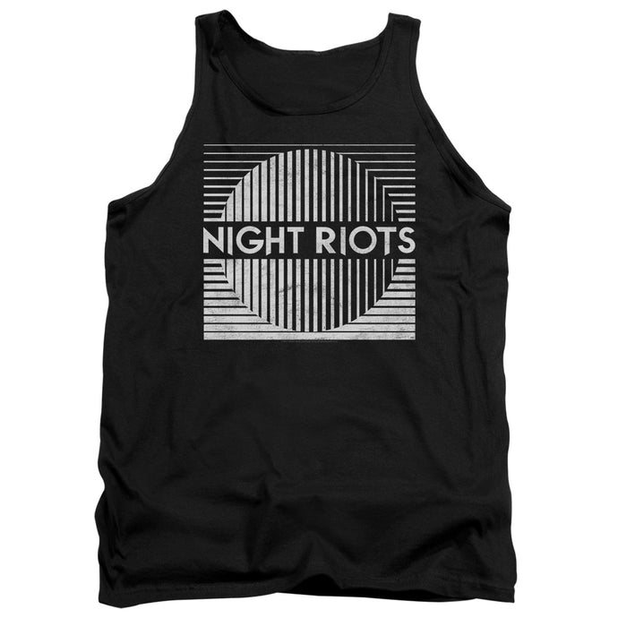 Night Riots Mens Tank Top Shirt Black