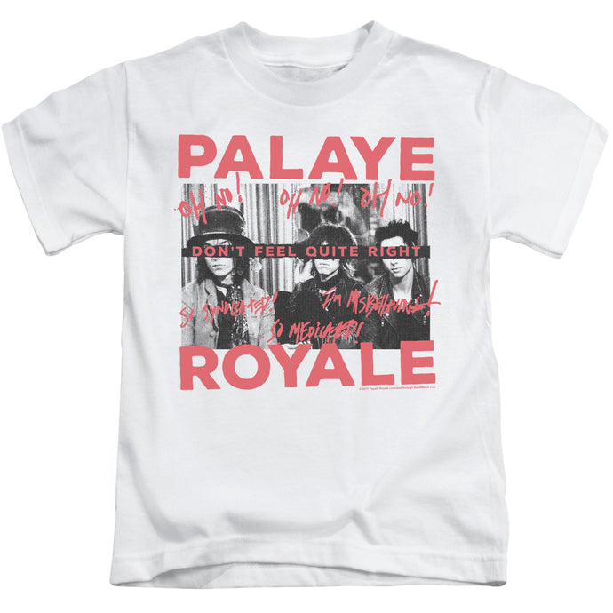 Palaye Royale Oh No Juvenile Kids Youth T Shirt White