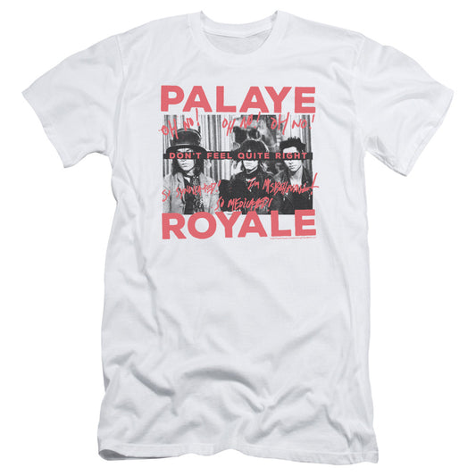 Palaye Royale Oh No Slim Fit Mens T Shirt White