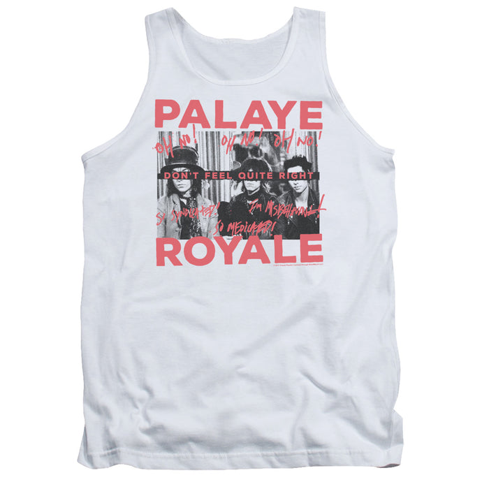 Palaye Royale Oh No Mens Tank Top Shirt White