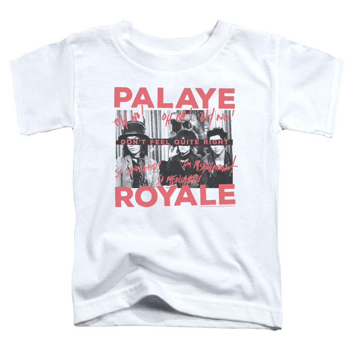 Palaye Royale Oh No Toddler Kids Youth T Shirt White