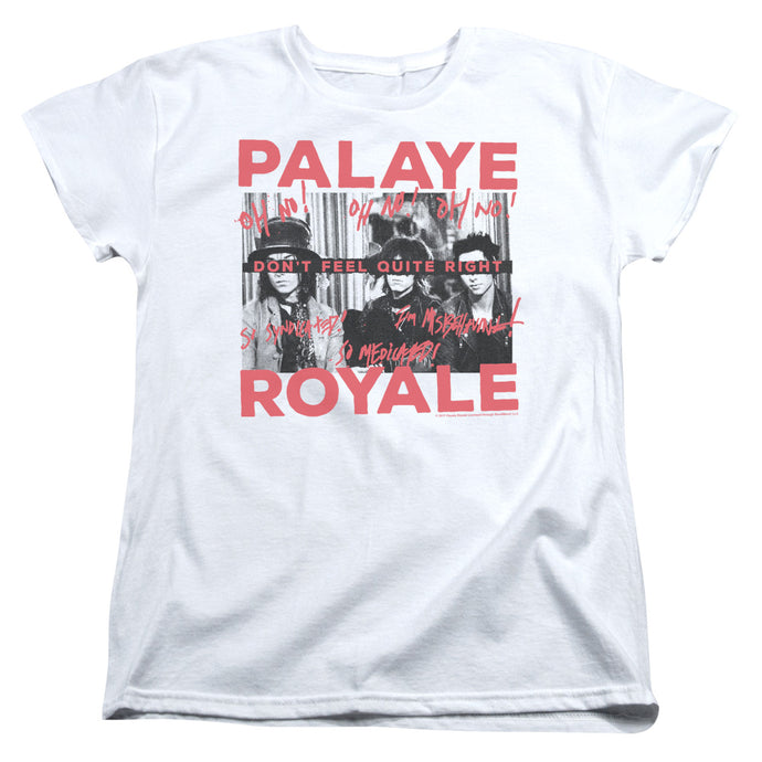 Palaye Royale Oh No Womens T Shirt White