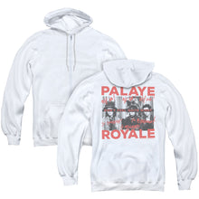 Load image into Gallery viewer, Palaye Royale Oh No Back Print Zipper Mens Hoodie White