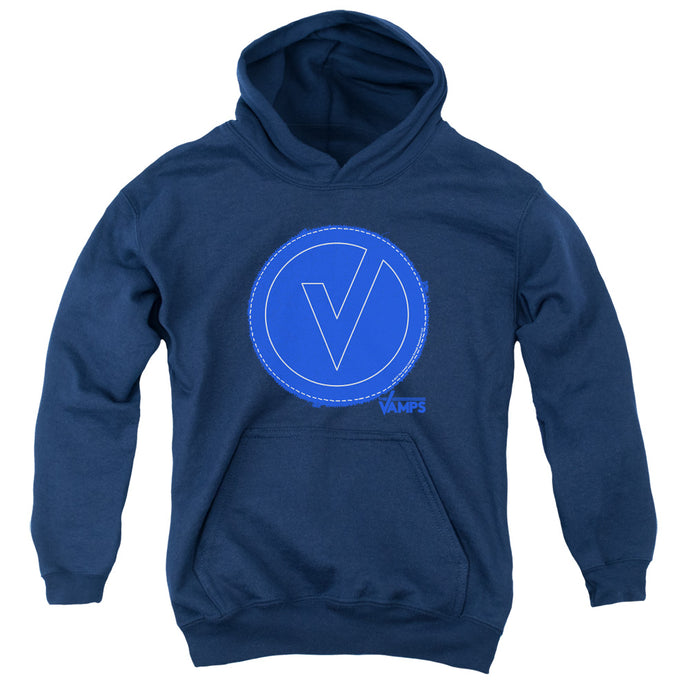 The Vamps Frayed Patch Kids Youth Hoodie Navy Blue