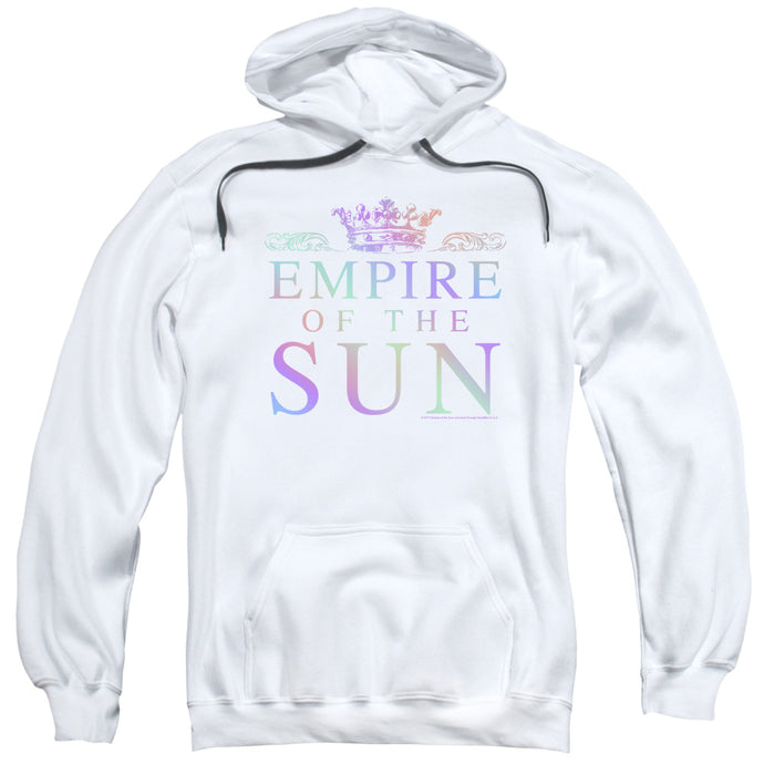 Empire Of The Sun Rainbow Logo Mens Hoodie White