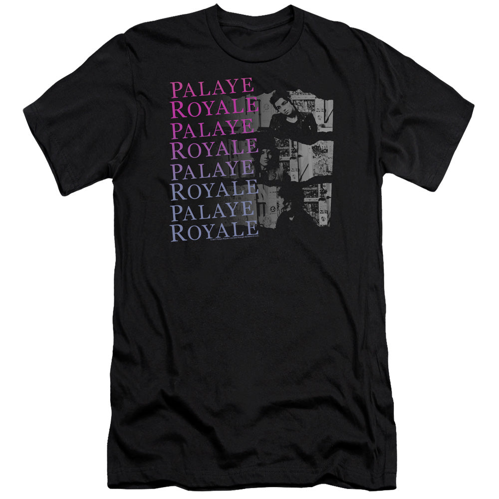 Palaye Royale Torn Premium Bella Canvas Slim Fit Mens T Shirt Black
