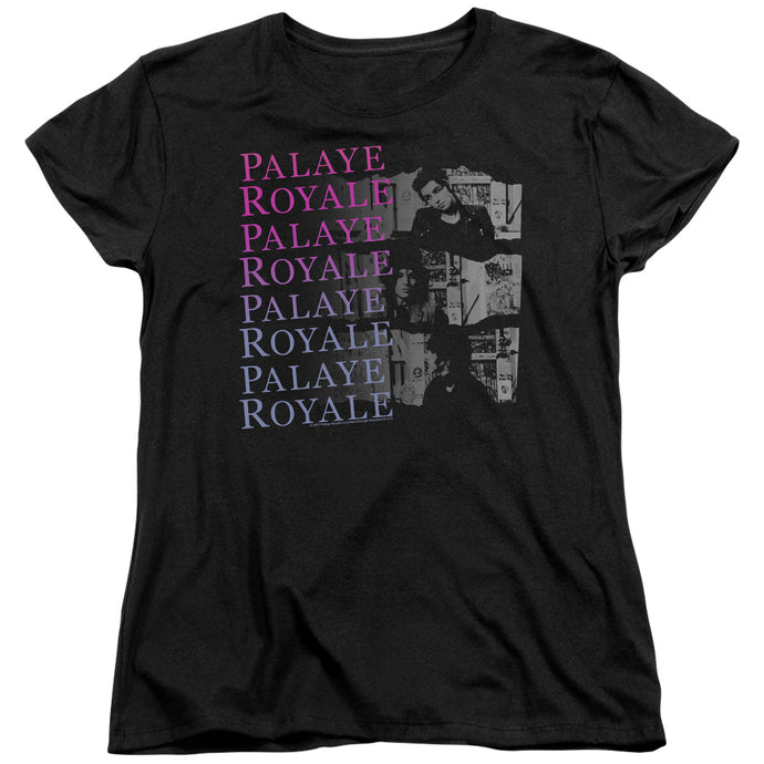 Palaye Royale Torn Womens T Shirt Black