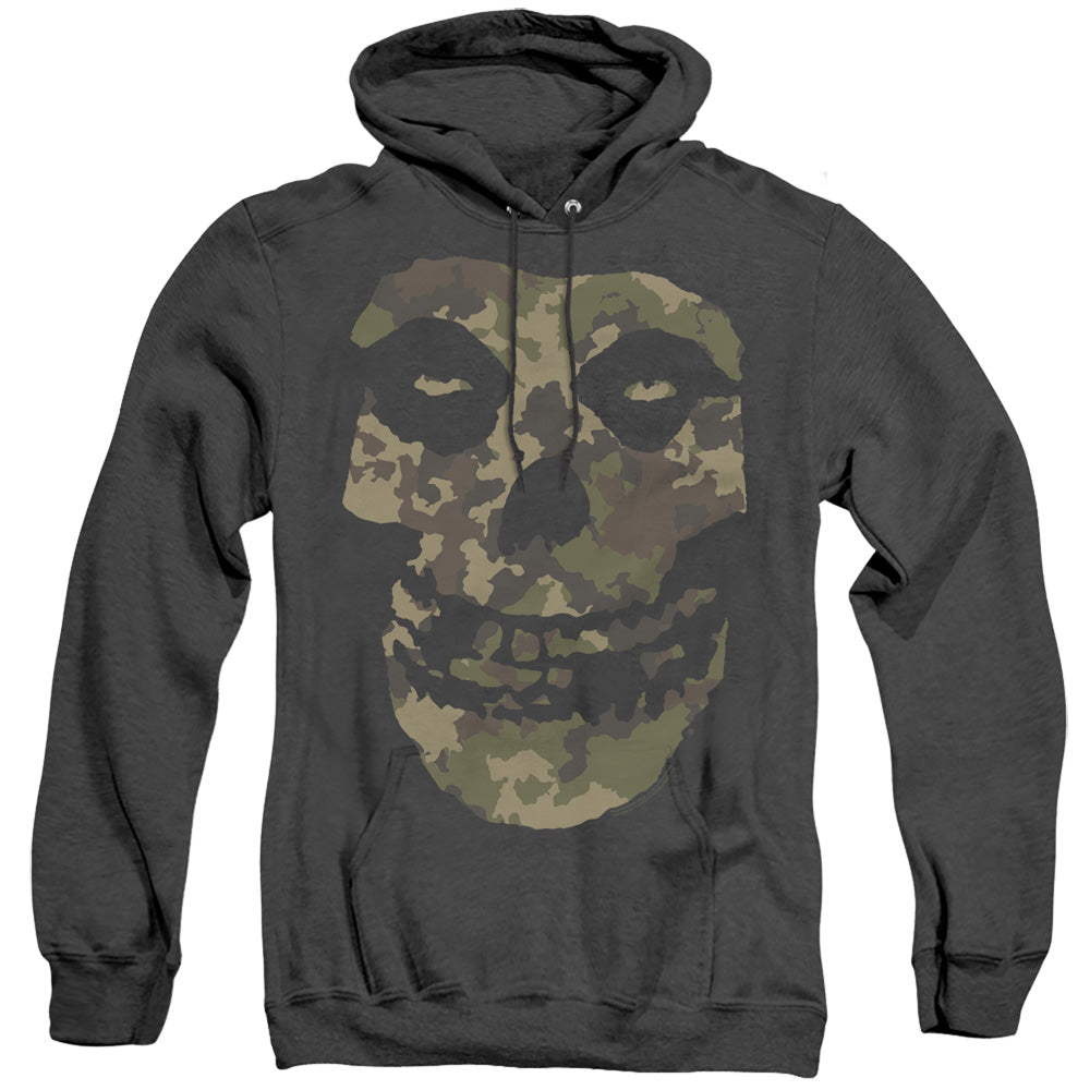 Misfits Camo Skull Heather Mens Hoodie Black