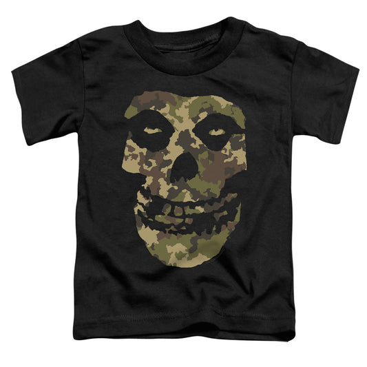 Misfits Camo Skull Toddler Kids Youth T Shirt Black