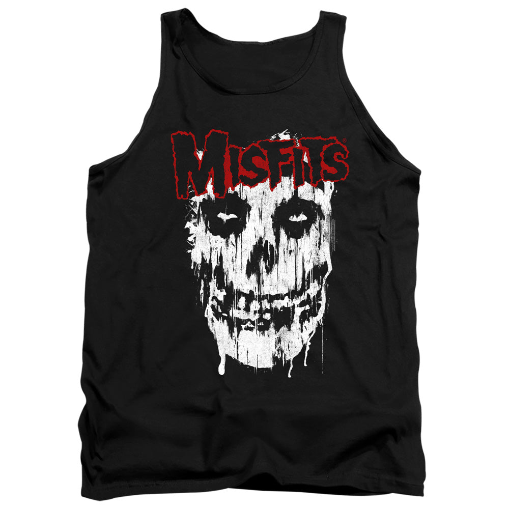 Misfits Splatter Mens Tank Top Shirt Black