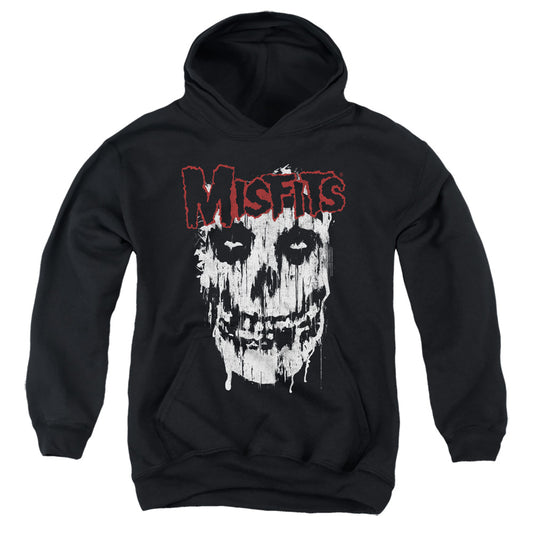 Misfits Splatter Kids Youth Hoodie Black