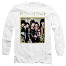 Load image into Gallery viewer, Bon Jovi Framed Mens Long Sleeve Shirt White