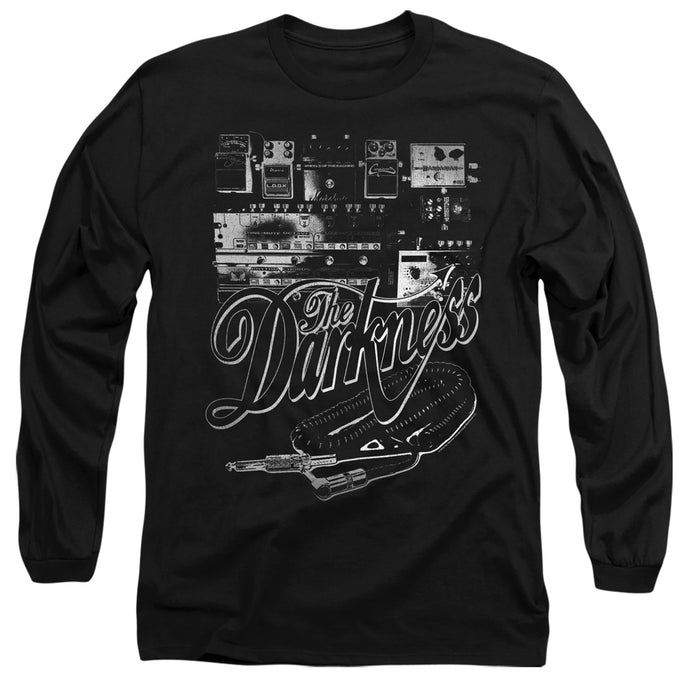 The Darkness Pedal Board Mens Long Sleeve Shirt Black