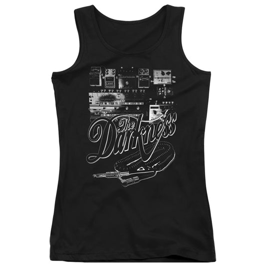 The Darkness Pedal Board Womens Tank Top Shirt Black