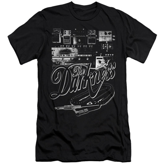 The Darkness Pedal Board Premium Bella Canvas Slim Fit Mens T Shirt Black