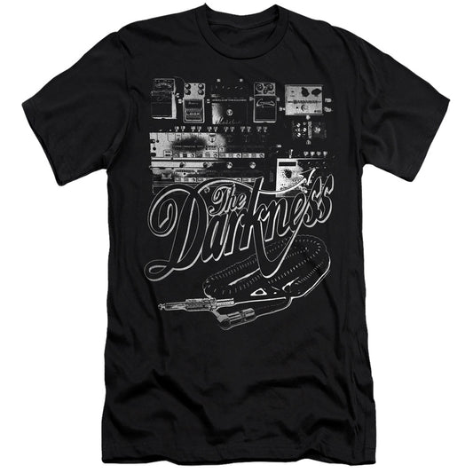 The Darkness Pedal Board Slim Fit Mens T Shirt Black