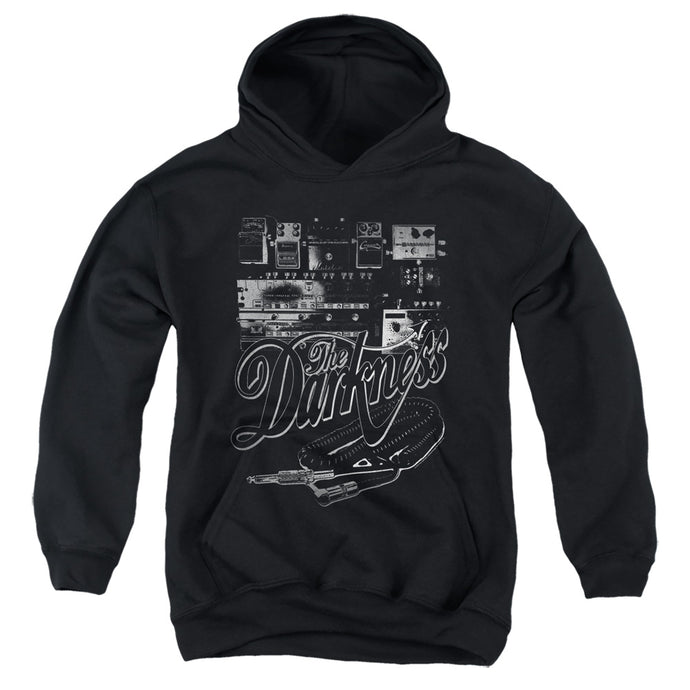 The Darkness Pedal Board Kids Youth Hoodie Black