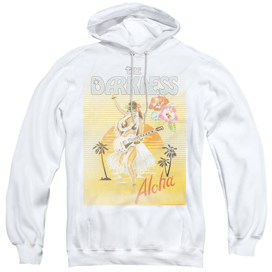 The Darkness Aloha Mens Hoodie White