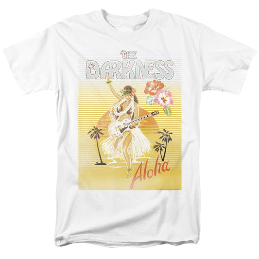 The Darkness Aloha Mens T Shirt White