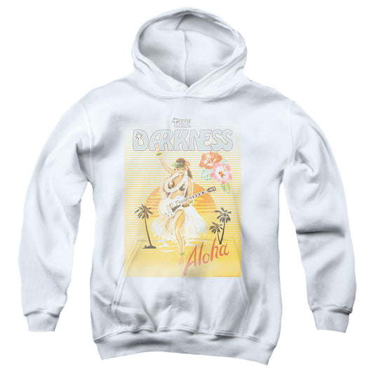 The Darkness Aloha Kids Youth Hoodie White