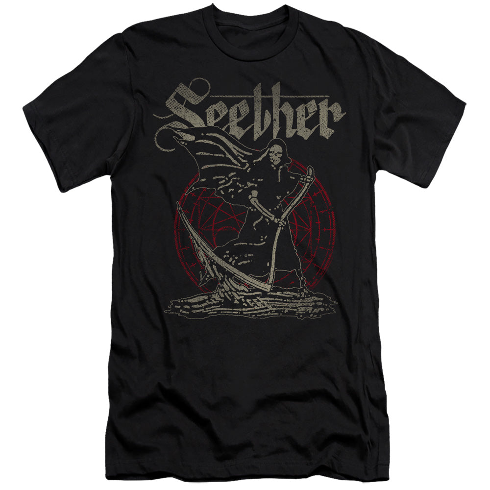 Seether Reaper Slim Fit Mens T Shirt Black