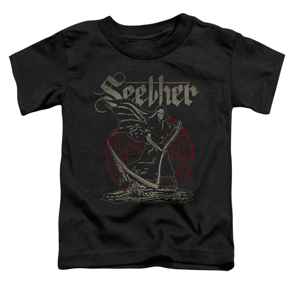 Seether Reaper Toddler Kids Youth T Shirt Black