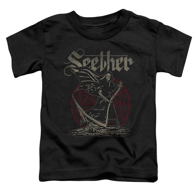 Seether Reaper Toddler Kids Youth T Shirt Black
