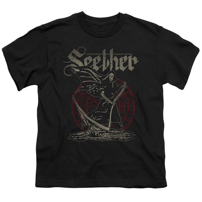 Seether Reaper Kids Youth T Shirt Black