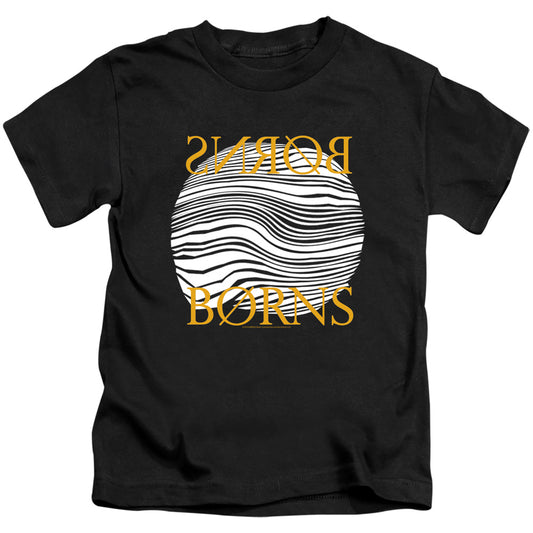 Borns Thumbprint Juvenile Kids Youth T Shirt Black