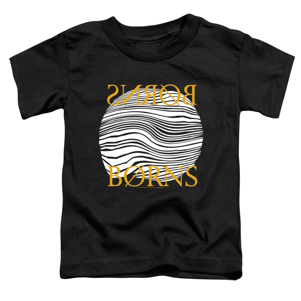 Borns Thumbprint Toddler Kids Youth T Shirt Black