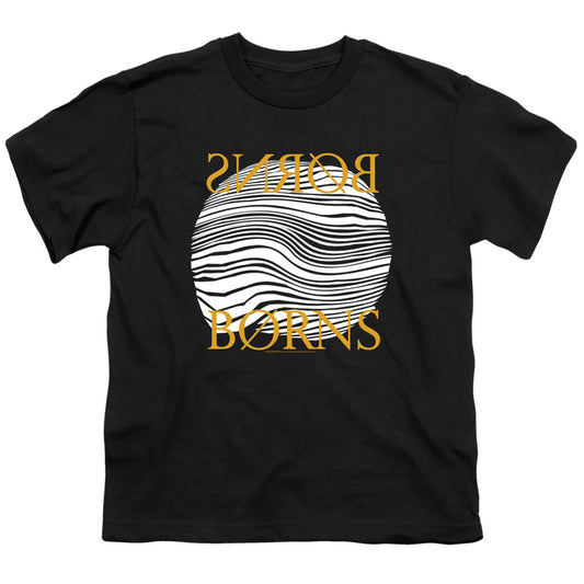 Borns Thumbprint Kids Youth T Shirt Black