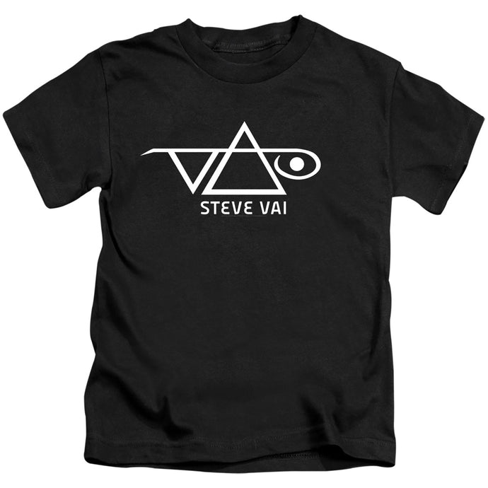 Steve Vai Logo Juvenile Kids Youth T Shirt Black