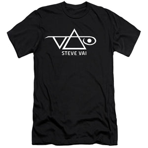 Steve Vai Logo Premium Bella Canvas Slim Fit Mens T Shirt Black
