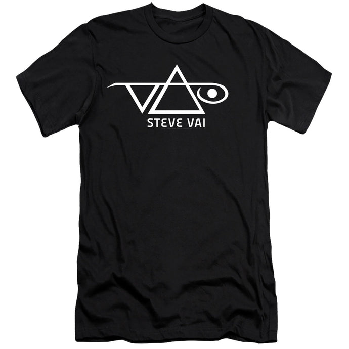 Steve Vai Logo Slim Fit Mens T Shirt Black