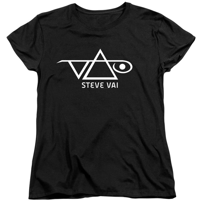 Steve Vai Logo Womens T Shirt Black