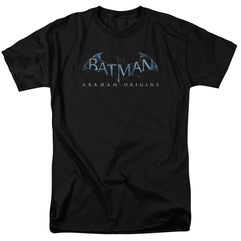 Batman Arkham Origins Logo Mens T Shirt Black