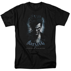 Batman Arkham Origins Joker Mens T Shirt Black