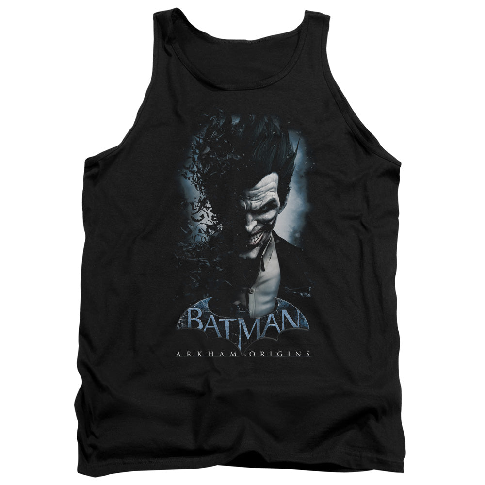 Batman Arkham Origins Joker Mens Tank Top Shirt Black