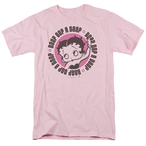 Betty Boop Oop A Doop Mens T Shirt Pink