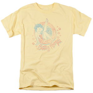 Betty Boop Classy Dame Mens T Shirt Yellow