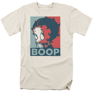 Betty Boop Boop Mens T Shirt Cream
