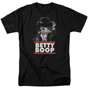 Betty Boop Bling Bling Boop Mens T Shirt Black