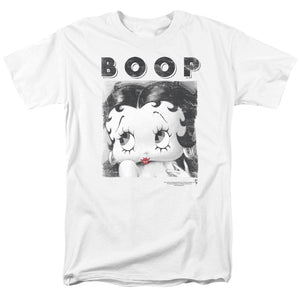 Betty Boop Not Fade Away Mens T Shirt White