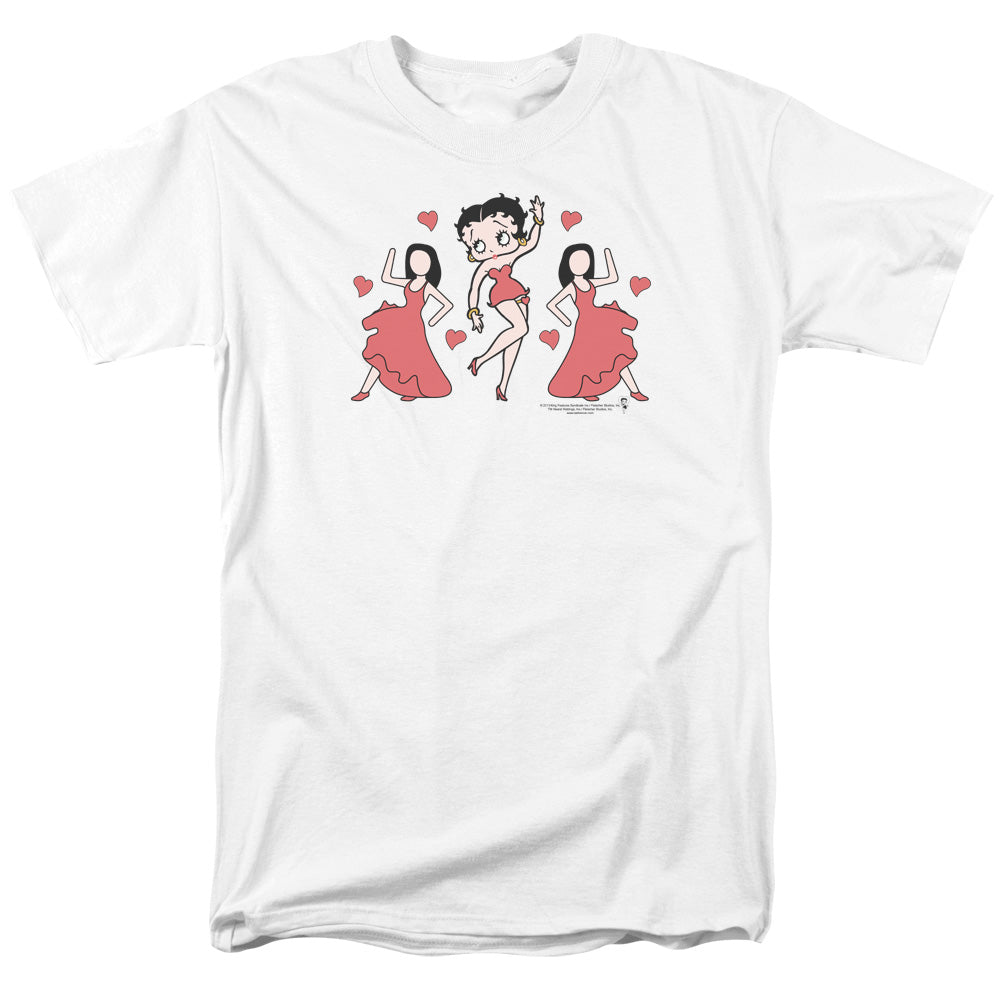 Betty Boop Bb Dance Mens T Shirt White