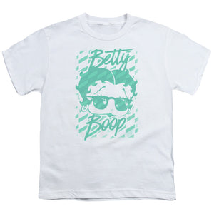 Betty Boop Summer Shades Kids Youth T Shirt White