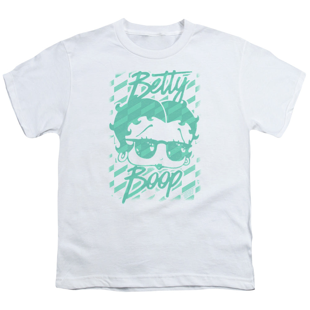 Betty Boop Summer Shades Kids Youth T Shirt White