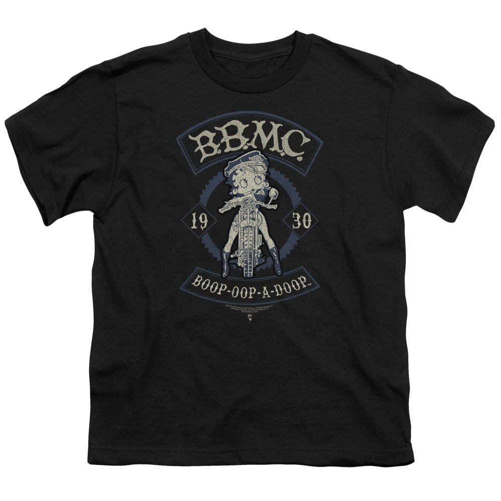 Betty Boop B.b.m.c. Kids Youth T Shirt Black
