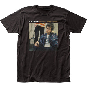 Bob Dylan Highway 61 Revisited Mens T Shirt Black
